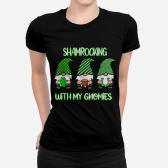 Irish Gnome Shamrocking St Patrick's Day Irish Gnome Love Women T-shirt | Crazezy