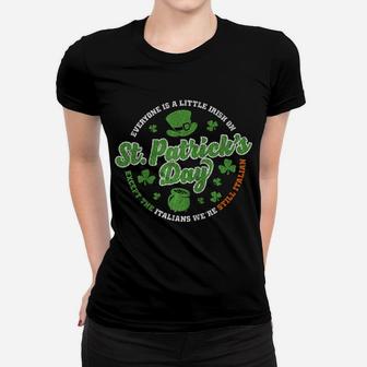 Irish Italians St Patrick's Paddys Day Irish Green Shamrock Raglan Baseball Tee Women T-shirt | Crazezy AU