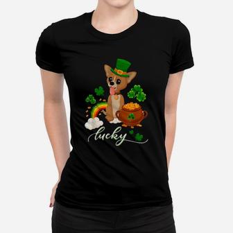 Irish Lucky With Chihuahua For Chihuahua Women T-shirt - Monsterry UK