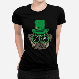 Irish Pug Dog Owner Funny St Patricks Day Pet Animal Gift Women T-shirt - Monsterry AU