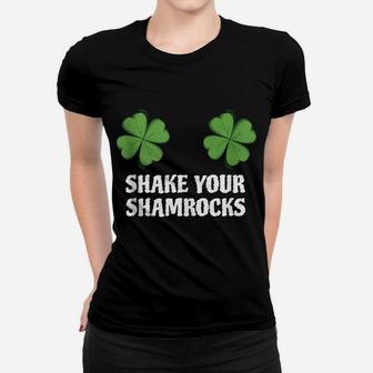 Irish Shake Your Shamrocks Green St Patrick Day Gift Women T-shirt | Crazezy AU