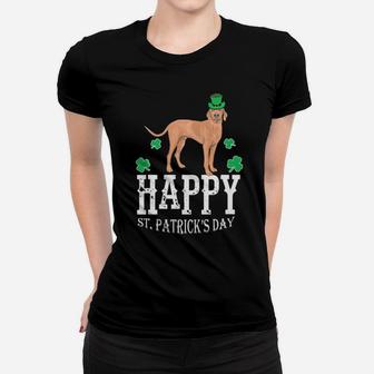 Irish Vizsla Happy St Patricks Day Gift Women T-shirt - Monsterry