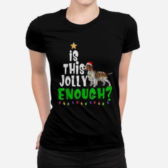 Is This Jolly Enough Xmas Welsh Springer Spaniel Women T-shirt - Monsterry DE