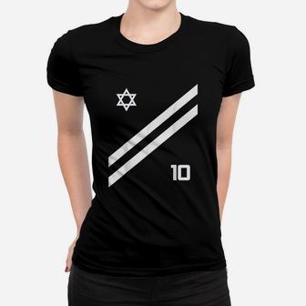 Israel National Jersey Style Sports Flag Israeli Men Women Women T-shirt | Crazezy