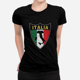 Italia Flag Love Home Italy Women T-shirt | Crazezy DE
