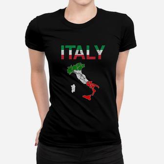 Italy Flag Vintage Italian Women T-shirt | Crazezy AU