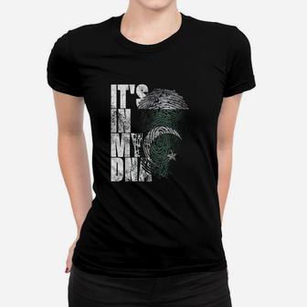 Its In My Dna Gifts Pakistan Flag Women T-shirt | Crazezy