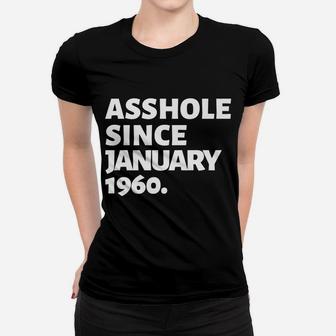 January 1960 Vintage Funny 60Th Birthday Gift Gag Gift Women T-shirt | Crazezy