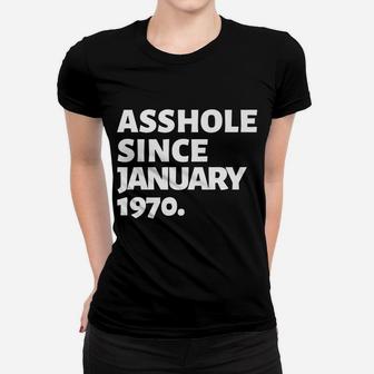 January 1970 Vintage Funny 50Th Birthday Gift Gag Gift Women T-shirt | Crazezy CA