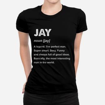Jay Name Definition Women T-shirt - Thegiftio UK