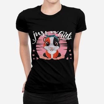 Just A Girl Who Loves Guinea Pigs Cute Pigs Lover Girls Kids Sweatshirt Women T-shirt | Crazezy UK