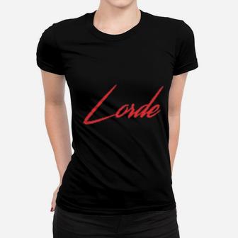 Just A Lorde Word Women T-shirt - Monsterry DE
