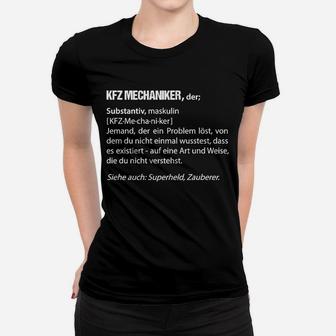 Kfz Mechaniker Wörterbuch Hier Kaufen Frauen T-Shirt - Seseable