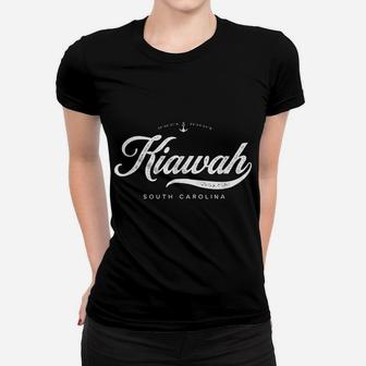 Kiawah Island South Carolina Vintage Retro Women T-shirt | Crazezy AU
