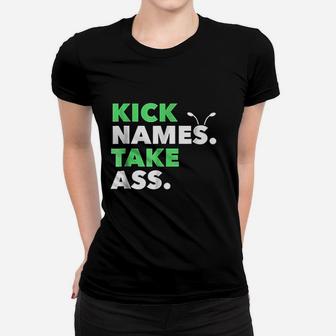 Kick Names Take As Antennae Women T-shirt | Crazezy AU