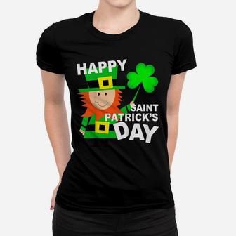 Kids Leprechaun Gift For Boys Girls Happy Saint Patricks Day Women T-shirt | Crazezy