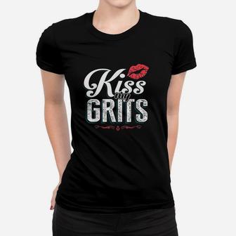 Kiss My Grits Women T-shirt | Crazezy UK