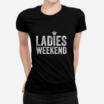 Ladies Weekend Matching Getaway Vacation Gift Girls Trip Women T-shirt | Crazezy