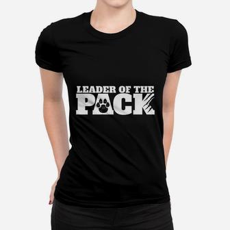 Leader Of The Pack Paw Print Women T-shirt - Thegiftio UK
