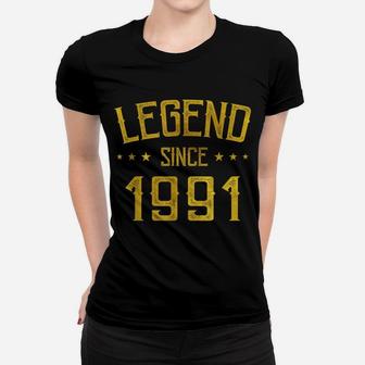 Legend Since 1991 Vintage 28 Yrs Old Bday 28Th Birthday Tee Women T-shirt | Crazezy AU