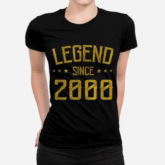 Legend Since 2000 Vintage 19 Yrs Old Bday 19Th Birthday Tee Women T-shirt | Crazezy AU