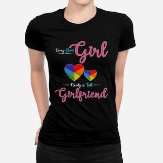 Lgbt Gay Pride Lesbian Couple Valentines Day Women T-shirt - Monsterry