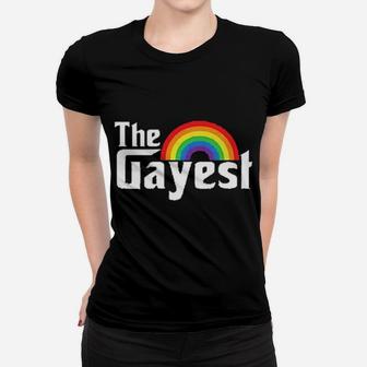 Lgbt The Gayest Women T-shirt - Monsterry