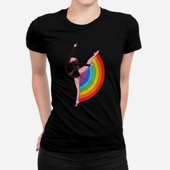 Lgbtq Pride Rainbow Kick Gay Pride Month Women T-shirt - Monsterry