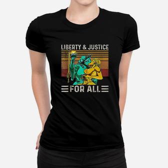 Liberty And Justice For All Women T-shirt | Crazezy DE