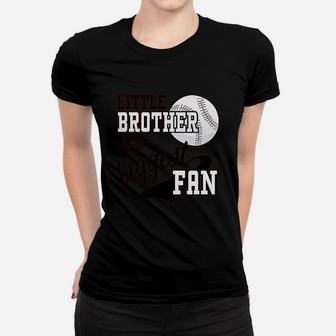 Little Brother And Biggest Fan Women T-shirt | Crazezy DE