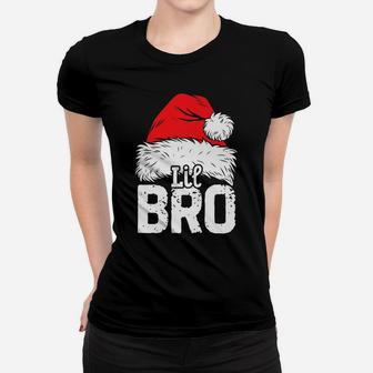 Little Brother Santa Christmas Family Matching Xmas Boys Women T-shirt | Crazezy DE