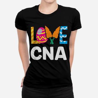 Love Cna Cute Easter Egg Hunt Bunny Pet Lover Women T-shirt | Crazezy CA