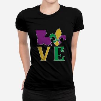 Love Louisiana Women T-shirt - Thegiftio UK