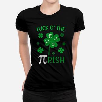 Luck O The Pirish Pi Day St Patrick Day Shamrock Gift Men Women T-shirt | Crazezy