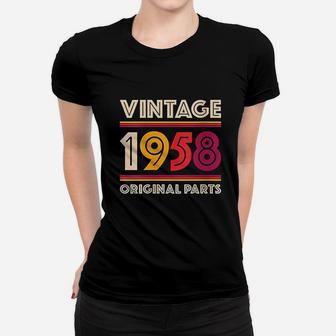 Made In 1958 Years Old Gift Vintage 61St Birthday Women T-shirt | Crazezy DE