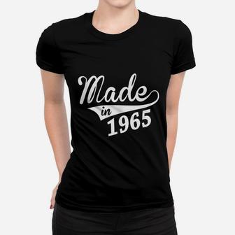 Made In 1965 Birthday Women T-shirt | Crazezy CA