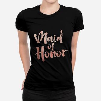 Maid Of Honor Women T-shirt | Crazezy DE