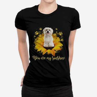 Maltese You Are My Sunshine Women T-shirt - Monsterry UK