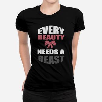 Matching Set Beauty Beast Couples Love Valentine's Day Women T-shirt - Monsterry UK