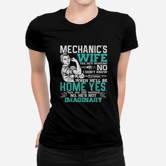 Mechanics Wife Women Anniversary Women T-shirt | Crazezy