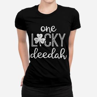 Mens Funny One Lucky Deedah Shirt St Patricks Day Mens Women T-shirt | Crazezy