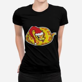 Merry Christmas Ball Python Tee | Snake Lover Sweatshirt Women T-shirt | Crazezy