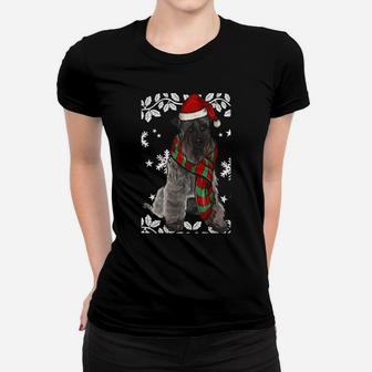 Merry Christmas Ornament Kerry Blue Terrier Xmas Santa Sweatshirt Women T-shirt | Crazezy CA