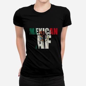 Mexican Af Mexico Flag Women T-shirt | Crazezy