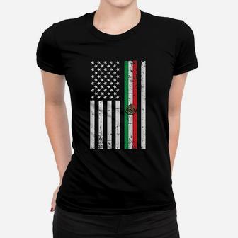 Mexican American Flag Women T-shirt | Crazezy DE