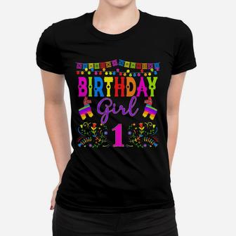 Mexican Birthday Party Matching Family Group 1St 3Rd Fiesta Women T-shirt | Crazezy AU