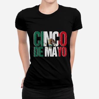Mexican Flag Cinco De Mayo Women T-shirt | Crazezy
