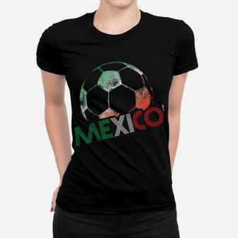 Mexico Soccer Ball Jersey Mexican Football Women T-shirt | Crazezy