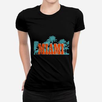 Miami Florida Women T-shirt | Crazezy CA