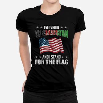 Military Veteran Afghanistan Tshirt Awesome Flag Gift Shirt Women T-shirt | Crazezy AU